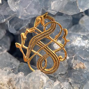 BROŽ VIKING, BRONZ, STYL URNES - BROŽE A KNOFLÍKY - ŠPERKY
