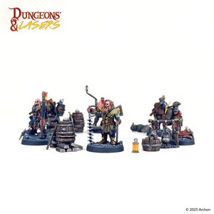DUNGEONS & LASERS: DWARVEN MINERS - ARCHON STUDIO - HRY A KNIHY
