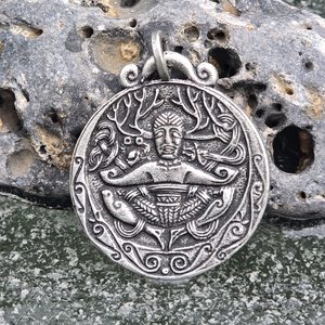 KELTSKÝ MEDAILON CERNUNNOS - KELTSKÉ AMULETY - ŠPERKY