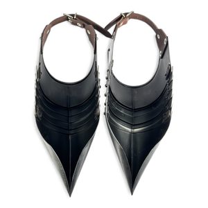 PLÁTOVÉ BOTY TZV. ŽEHLIČKY, LEŠTĚNÉ, 1.5 MM - OSTATNÍ ČÁSTI ZBROJE - ZBROJE