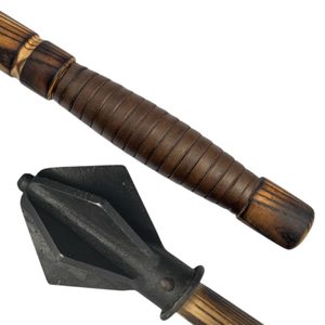 HUSITSKÝ PALCÁT, STŘEDNÍ EVROPA, 15. STOLETÍ, OMOTANÝ KŮŽÍ - PALCÁTY - ZBRANĚ