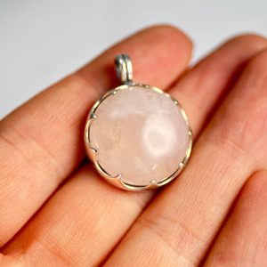 ŠPERK GOTLAND, RŮŽENÍN, STŘÍBRNÝ PŘÍVĚSEK, AG 925 - PŘÍVĚSKY - STŘÍBRNÉ ŠPERKY
