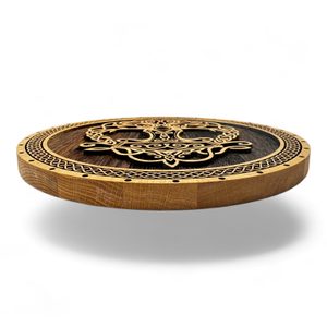 YGGDRASIL, DŘEVĚNÝ NÁSTĚNNÝ OBRAZ 32CM - DŘEVĚNÉ OBRAZY - HOME DECOR