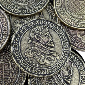 ČECHY, RUDOLF II, TOLAR, REPLIKA MINCE - ZINEK, STAROMOSAZ - STŘEDOVĚK AŽ RENESANCE, MINCE - KOVÁŘSTVÍ A MINCE