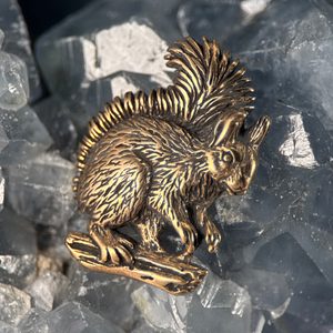 VEVERKA, PŘÍVĚŠEK, BRONZ - PŘÍVĚSKY - ŠPERKY
