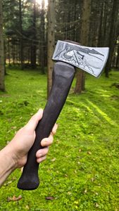 KANADSKÁ KOVANÁ SEKERA - BUSHCRAFT - SEKERY - ZBRANĚ
