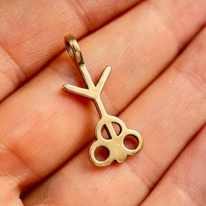 HISTORICKÝ PŘÍVĚŠEK V, DOBA BRONZOVÁ, BRONZ - PŘÍVĚSKY - ŠPERKY