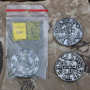 DENÁR BOLESLAV I. REPLIKA MINCE - MINCE, NUMISMATIKA - KOVÁŘSTVÍ A MINCE