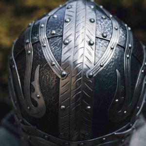 VENDEL, LUXUSNÍ VIKINSKÁ PŘILBA - VIKINSKÉ PŘILBY - ZBROJE