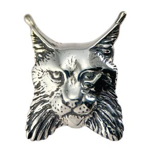 RYS OSTROVID - LYNX, STŘÍBRNÝ PŘÍVĚSEK, AG 925 - PŘÍVĚSKY - STŘÍBRNÉ ŠPERKY
