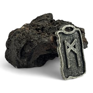 MANNAZ - RUNOVÝ AMULET, ZINEK - RUNY - ŠPERKY