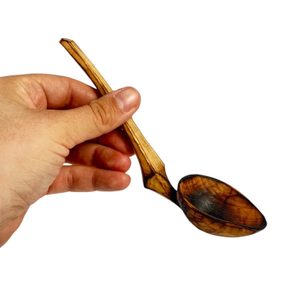 BETULA, VYŘEZÁVANÁ LŽIČKA, OPÁLENÁ - LŽIČKY - STOLOVÁNÍ