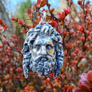 ŘECKÝ BŮH ZEUS, PŘÍVĚŠEK STŘÍBRO 925 - PŘÍVĚSKY - STŘÍBRNÉ ŠPERKY