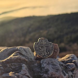 HISTORICKÝ PŘÍVĚŠEK SDRUŽENÝ LEGIONÁŘSKÝ ZNAK, STAROMOSAZ - VŠECHNY AMULETY, VLASTNÍ VÝROBA - ŠPERKY