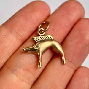 KELTSKÝ KANEC, NEUVY-EN-SULLIAS, PŘÍVĚŠEK BRONZ - PŘÍVĚSKY - ŠPERKY