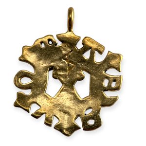 STŘEDOVĚKÝ AMULET LÁSKY - BRONZOVÝ PŘÍVĚSEK - PŘÍVĚSKY - ŠPERKY