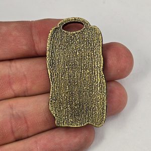 ALGIZ - RUNOVÝ AMULET, ZINEK STAROMOSAZ - RUNY - ŠPERKY