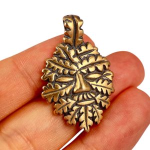ZELENÝ MUŽ, PŘÍVĚSEK, BRONZ - PŘÍVĚSKY - ŠPERKY