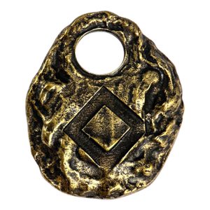 INGWAZ, INGUZ, RUNOVÝ AMULET STAROMOSAZ - RUNY - ŠPERKY