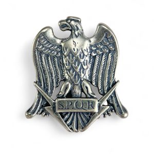 AQUILA, ŘÍMSKÁ ORLICE S.P.Q.R., STŘÍBRNÝ PŘÍVĚSEK, AG 925 - PŘÍVĚSKY - STŘÍBRNÉ ŠPERKY