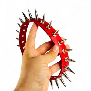 ROCKER, KOŽENÝ CHOKER - KOŽENÉ ŠPERKY - SEDLÁŘSTVÍ