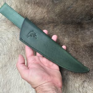 KAPR, RYBÁŘSKÝ NŮŽ A KOŽENÁ POCHVA - NOŽE PRO BUSHCRAFT - TÁBOŘENÍ A ŘEMESLA