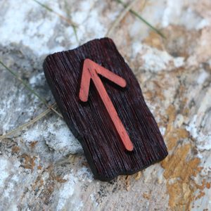RUNY - STARŠÍ FUTHARK, SADA DŘEVĚNÝCH RUN - RUNY - ŠPERKY