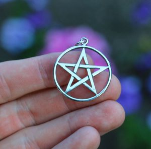 PENTAGRAM, STŘÍBRNÝ PŘÍVĚSEK, AG 925 - PŘÍVĚSKY - STŘÍBRNÉ ŠPERKY