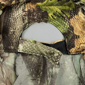 KAMUFLÁŽNÍ ČEPICE LLCS 3D BASEBALL CAP WITH VEIL - OUTDOOR - TÁBOŘENÍ A ŘEMESLA