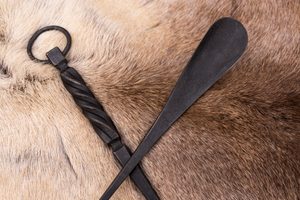 LŽÍCE NA BOTY, KOVANÁ, TORZÍROVANÁ - KOVANÉ BYTOVÉ DOPLŇKY - KOVÁŘSTVÍ A MINCE