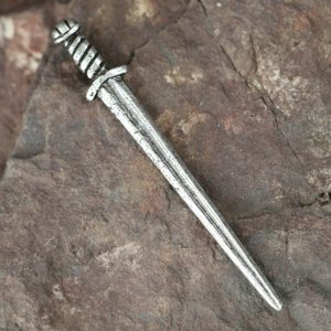 VIKINSKÝ MEČ, PŘÍVĚŠEK, ZINEK STAROSTŘÍBRO - VŠECHNY AMULETY, VLASTNÍ VÝROBA - ŠPERKY