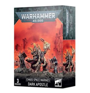 WARHAMMER 40K CHAOS SPACE MARINES DARK APOSTLE - WARHAMMER - FILMY, HRY, SERIÁLY