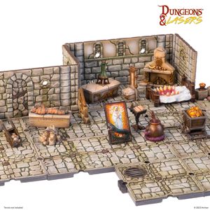 DUNGEONS & LASERS: FANTASY PROPS PACK - ARCHON STUDIO - HRY A KNIHY