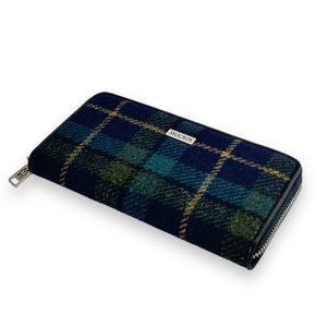 IRSKÁ VLNĚNÁ PENĚŽENKA - TARTAN - VLNĚNÉ KABELKY, TAŠKY - MÓDA