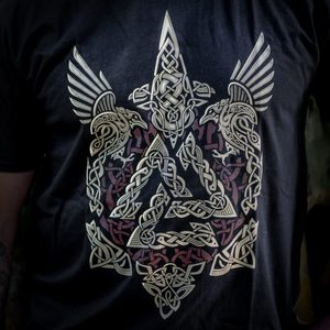 VALKNUT, VIKINSKÉ PÁNSKÉ TRIČKO BAREVNÉ - TRIČKA PÁNSKÁ - MÓDA