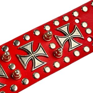 ROCKER, KOŽENÝ CHOKER - KOŽENÉ ŠPERKY - SEDLÁŘSTVÍ