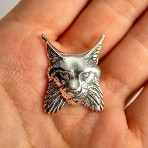 RYS OSTROVID - LYNX, STŘÍBRNÝ PŘÍVĚSEK, AG 925 - PŘÍVĚSKY - STŘÍBRNÉ ŠPERKY