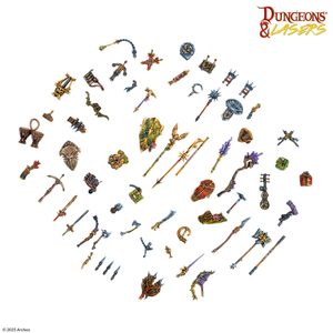 DUNGEONS & LASERS: ADVENTURER’S GEAR SET - ARCHON STUDIO - HRY A KNIHY