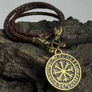 VEGVÍSIR, BOLO - KOMPLET, ZINEK - VIKINGSKÉ AMULETY - ŠPERKY