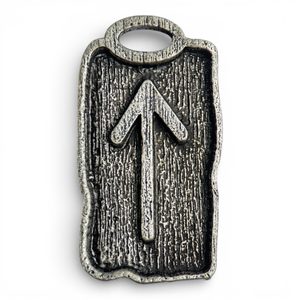 TIWAZ - RUNOVÝ AMULET, ZINEK - RUNY - ŠPERKY