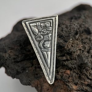 ANGLO-SASKÝ STŘÍBRNÝ NÝTEK, TAPLOW, AG 925 - SPONY A KOVÁNÍ - SEDLÁŘSTVÍ