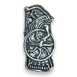 VALKÝRA, ŠTÍTONOŠKA, STŘÍBRNÝ PŘÍVĚSEK, AG 925 - PŘÍVĚSKY - STŘÍBRNÉ ŠPERKY