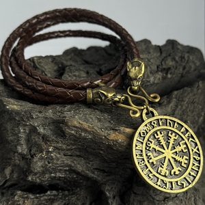 VEGVÍSIR, BOLO - KOMPLET, ZINEK - VIKINGSKÉ AMULETY - ŠPERKY
