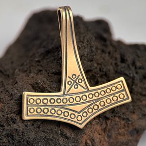 THOROVO KLADIVO, DÁNSKO, ROMERSDAL, VELKÉ, BRONZ - PŘÍVĚSKY - ŠPERKY
