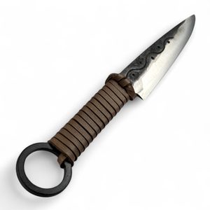 HIBERNIA KELTSKÝ NŮŽ, HNĚDÝ - NOŽE HISTORICKÉ - ZBRANĚ