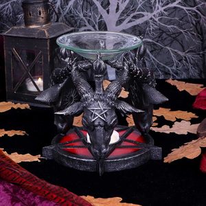 BAPHOMET OLEJOVÁ LAMPA 13.5CM - AROMATERAPIE - HOME DECOR