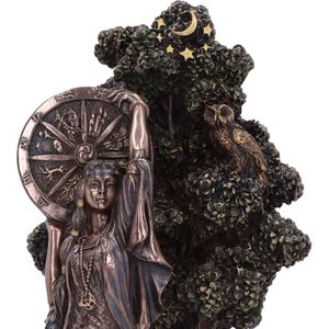 KELTSKÁ BOHYNĚ ARIANRHOD 24CM, FIGURKA - BOHYNĚ OSUDU - FIGURKY - HOME DECOR