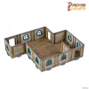 DUNGEONS & LASERS: WOODEN COTTAGE - ARCHON STUDIO - HRY A KNIHY