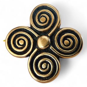 SLUNEČNÍ BROŽ, DOBA HALŠTATSKÁ - BROŽE A KNOFLÍKY - ŠPERKY