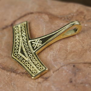 THOROVO KLADIVO, ROMERSDAL DÁNSKO POZLACENO - VIKINGSKÉ AMULETY{% if kategorie.adresa_nazvy[0] != zbozi.kategorie.nazev %} - ŠPERKY - BRONZ, ZINEK, BIŽUTERIE{% endif %}